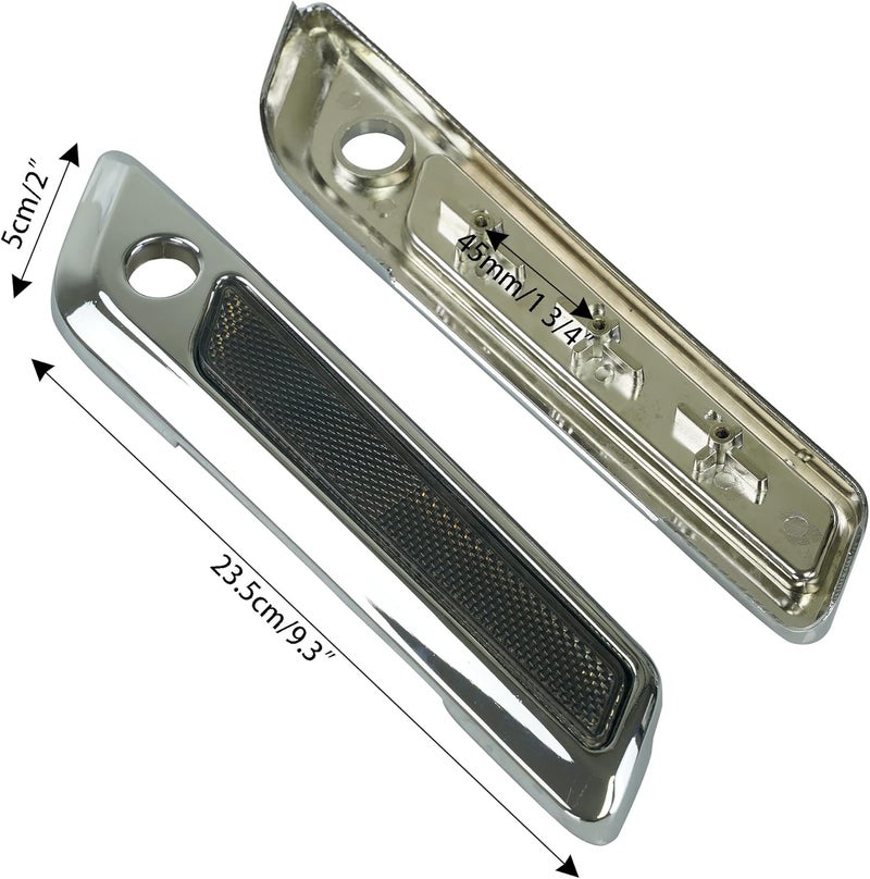 SWESGI Saddlebag Hinge Latch Covers with Hard Saddlebag Locks Fit for Harley 2014-2023 Touring Street Electra Road Glide King FLHX FLHR FLTRX FLTRX Ultra FLTRU FLHTCU FLHTKSE - Image 4